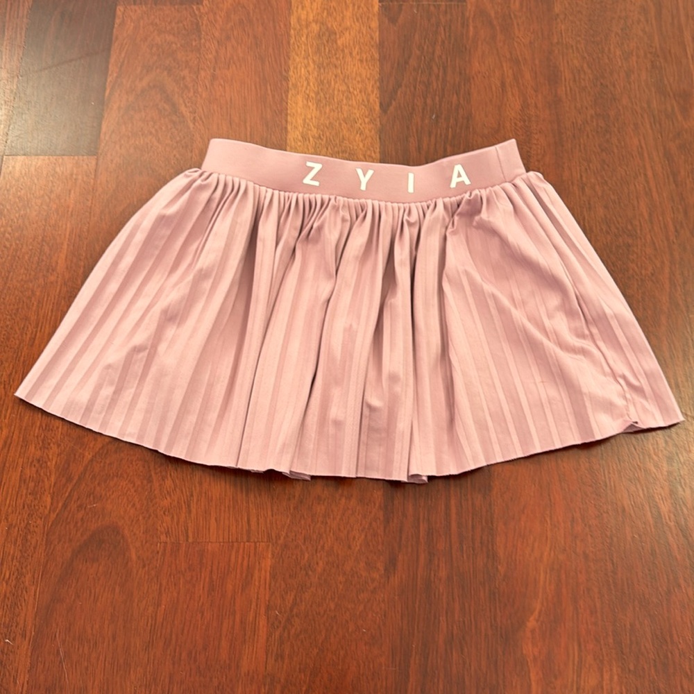 ZYIA Kids Light Pink Pleated Skirt